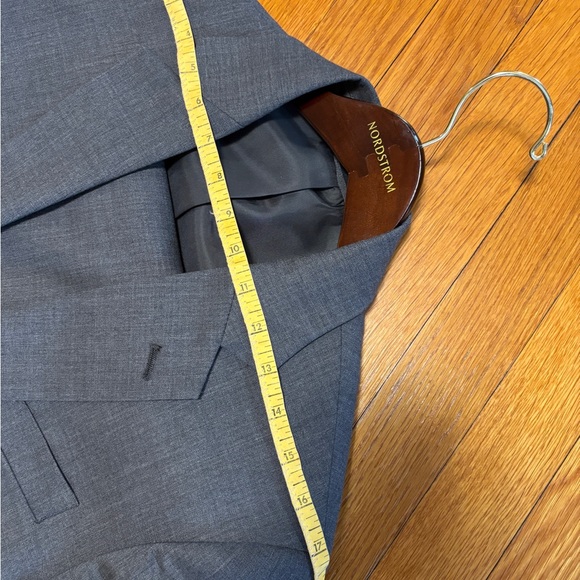 Nordstrom Charcoal Suit for Men 36S Trim Fit - Pant 30W 28L - Picture 10 of 10